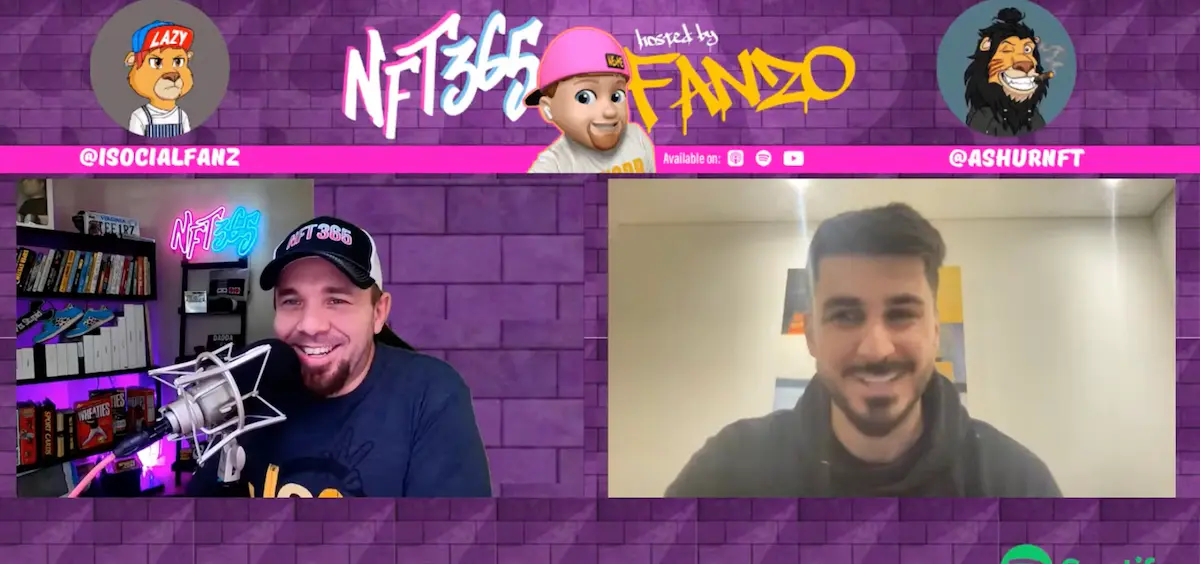 Ashur Homa on NFT365 podcast